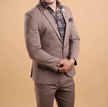 VEST MÀU NÂU NHẠT VM513