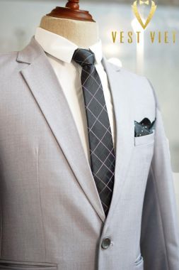 #202050XT - VEST XÁM TRẮNG