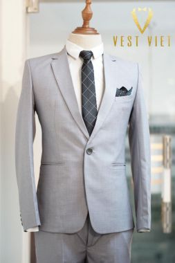 #202050XT - VEST XÁM TRẮNG