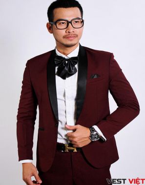 VEST ĐỎ RƯỢU VM50